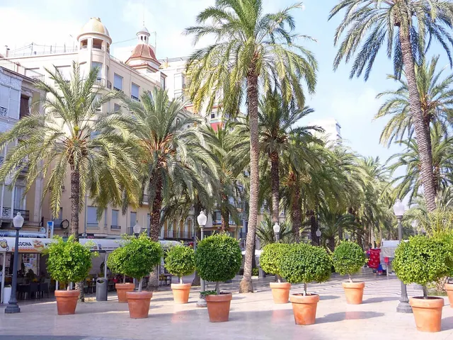 Explanada de España y Playa del Postiguet的真实场所资料照片