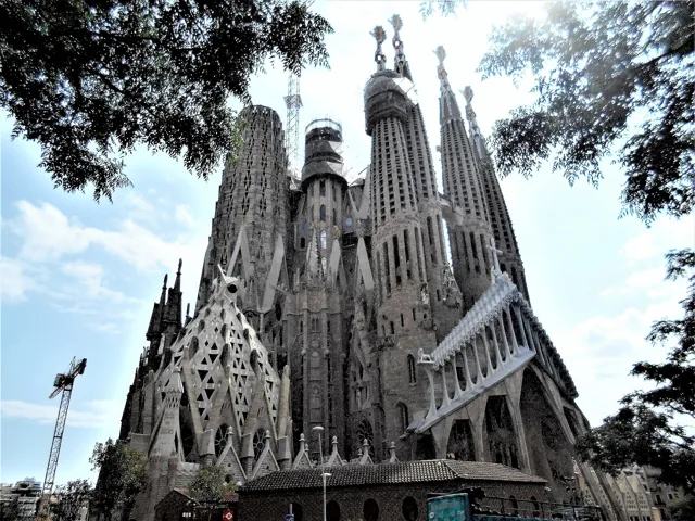 Basílica de la Sagrada Família的真实场所资料照片