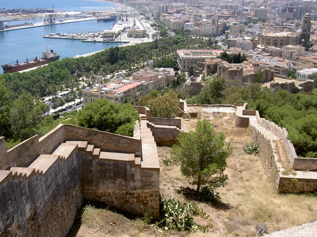 Castillo de Gibralfaro的真实场所资料照片