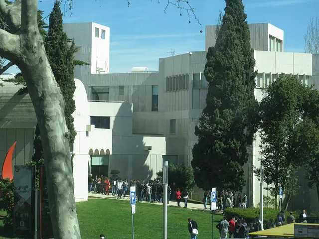Fundació Joan Miró馆舍、庭院与室外雕塑的实景资料照片